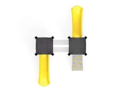 kiipeilyteline liukumäellä